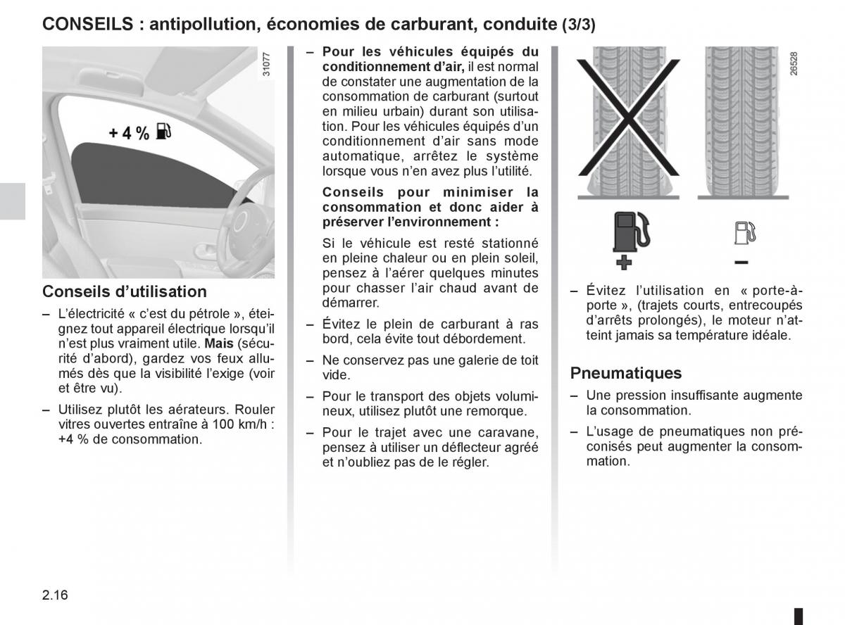 Renault Koleos manuel du proprietaire / page 94