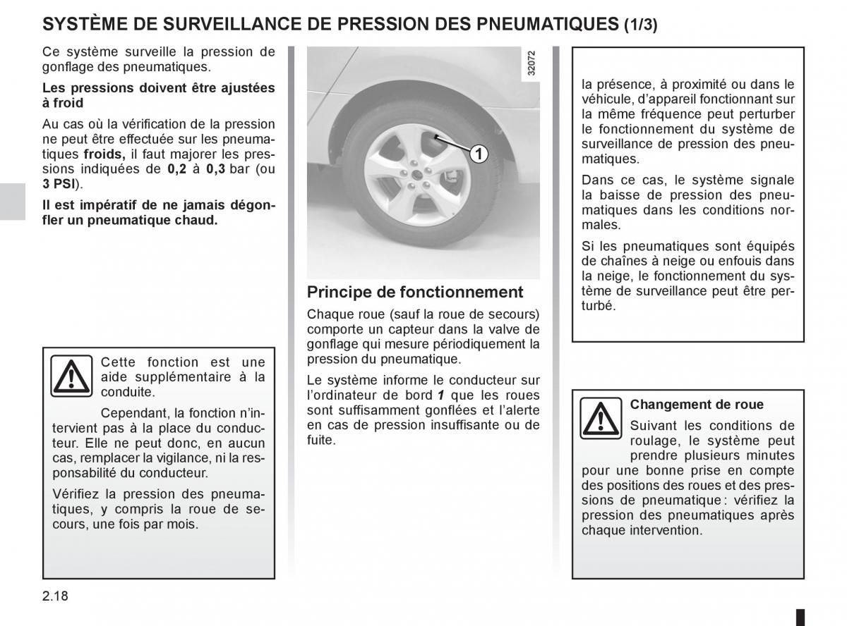 Renault Koleos manuel du proprietaire / page 96