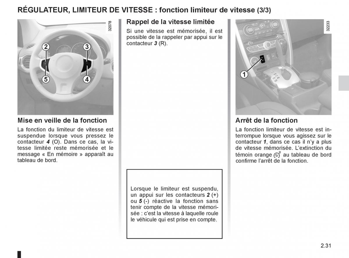 Renault Koleos manuel du proprietaire / page 109