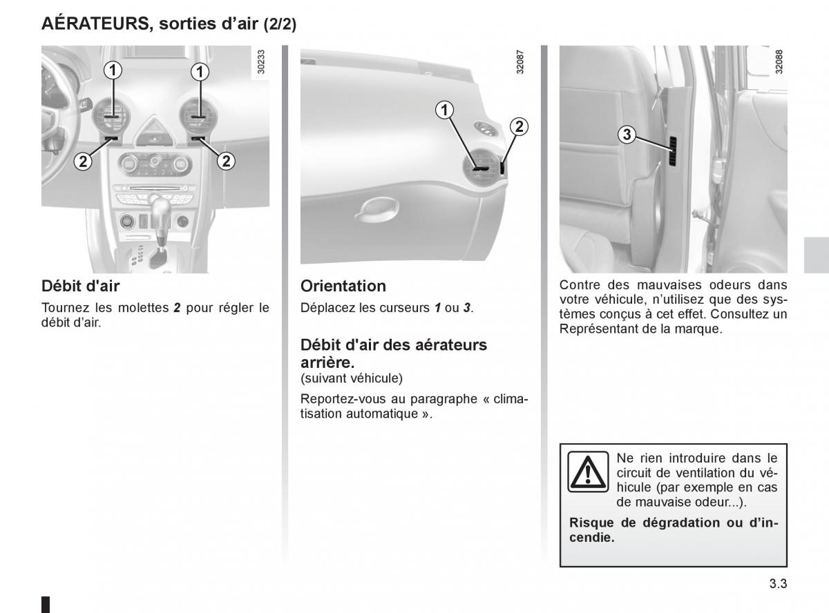 Renault Koleos manuel du proprietaire / page 123