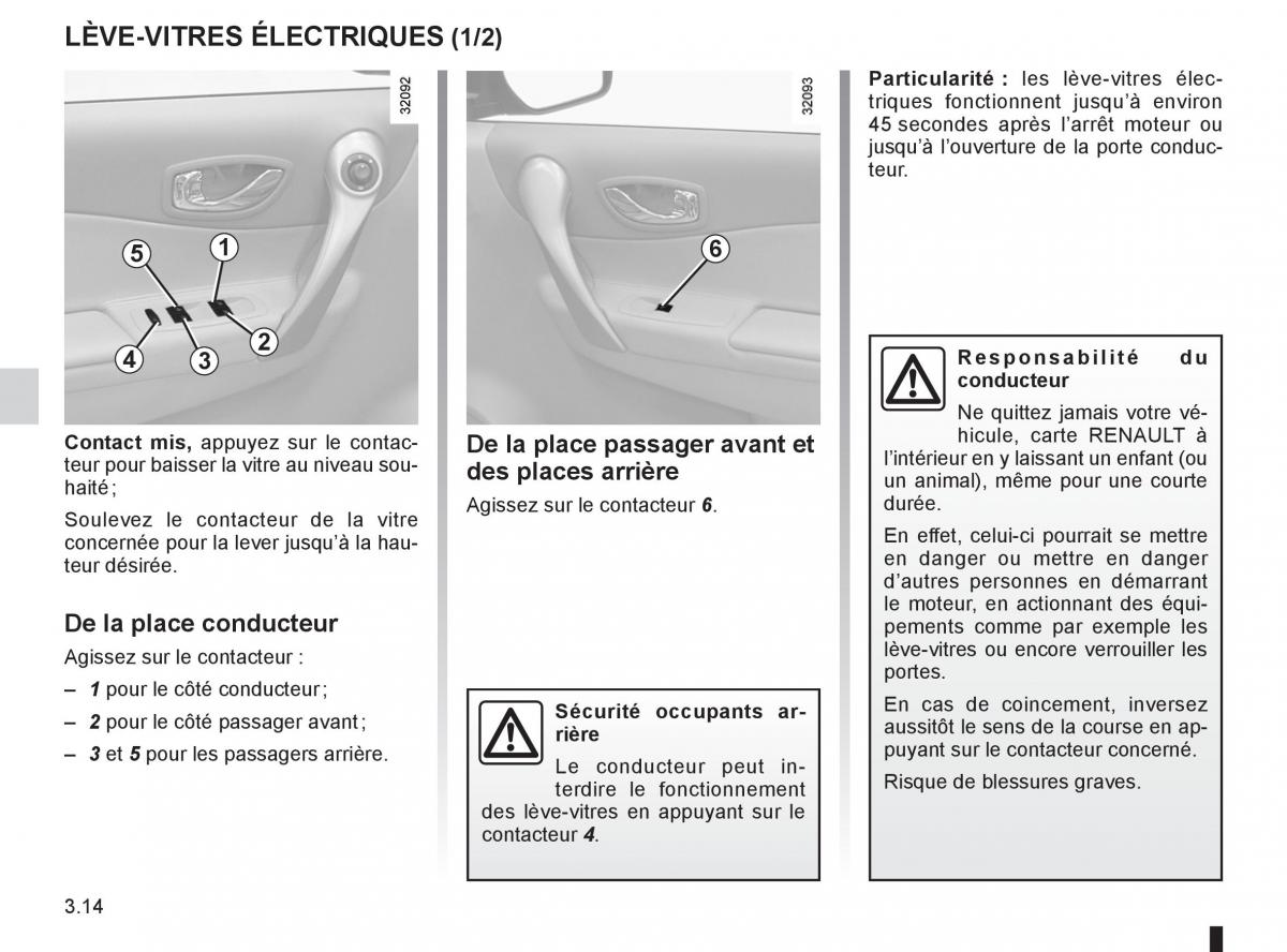 Renault Koleos manuel du proprietaire / page 134