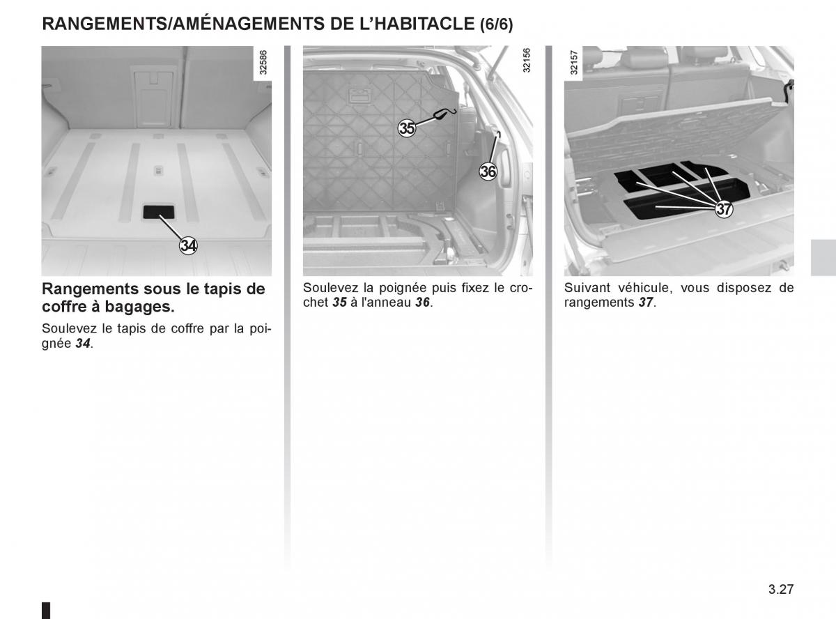 Renault Koleos manuel du proprietaire / page 147