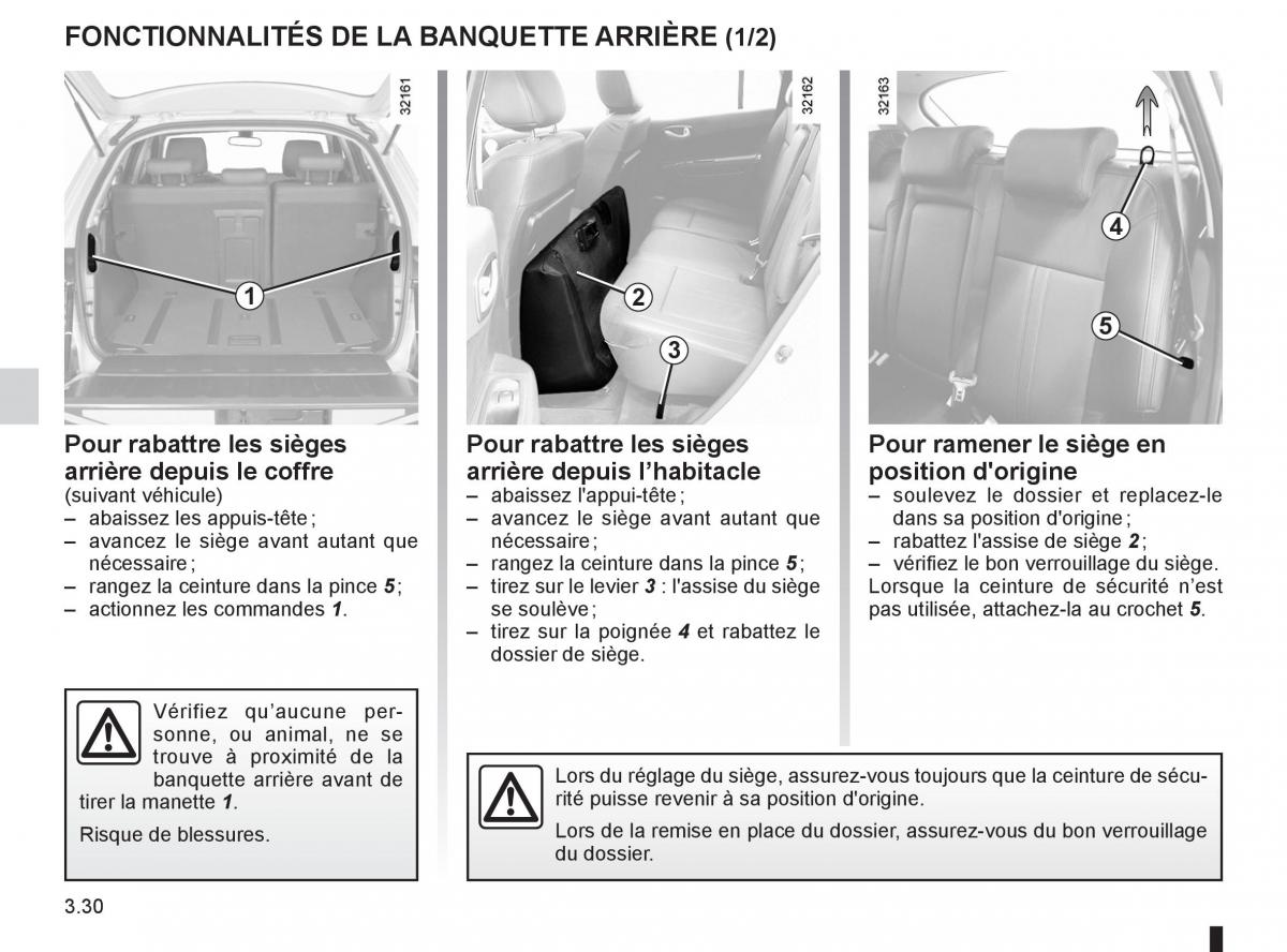 Renault Koleos manuel du proprietaire / page 150