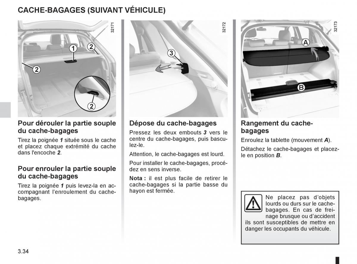 Renault Koleos manuel du proprietaire / page 154