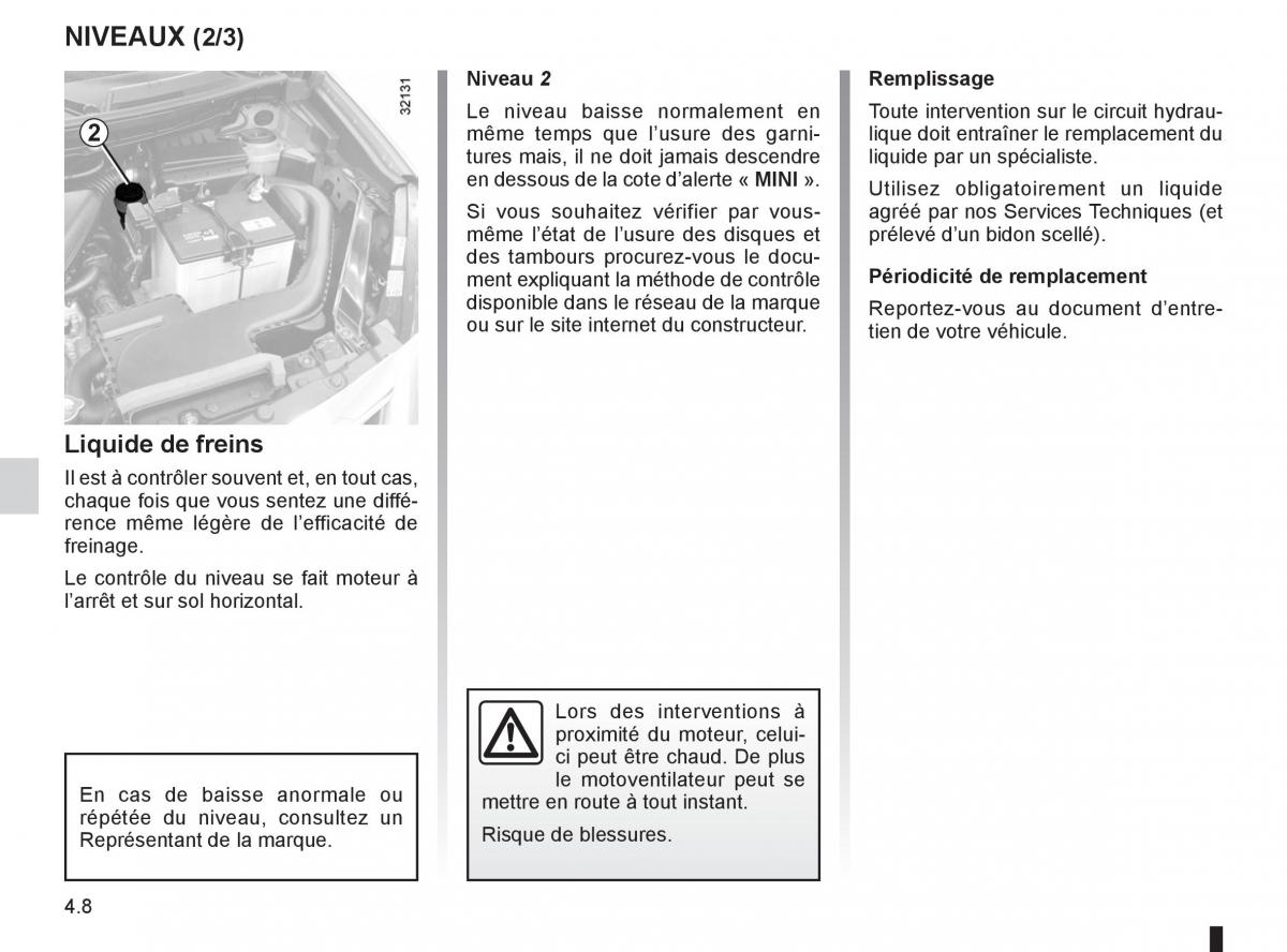 Renault Koleos manuel du proprietaire / page 166