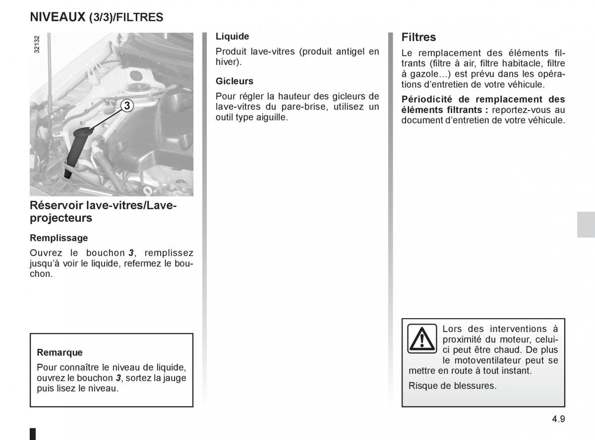 Renault Koleos manuel du proprietaire / page 167