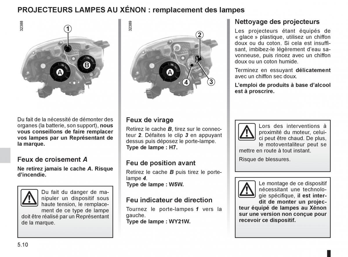 Renault Koleos manuel du proprietaire / page 184