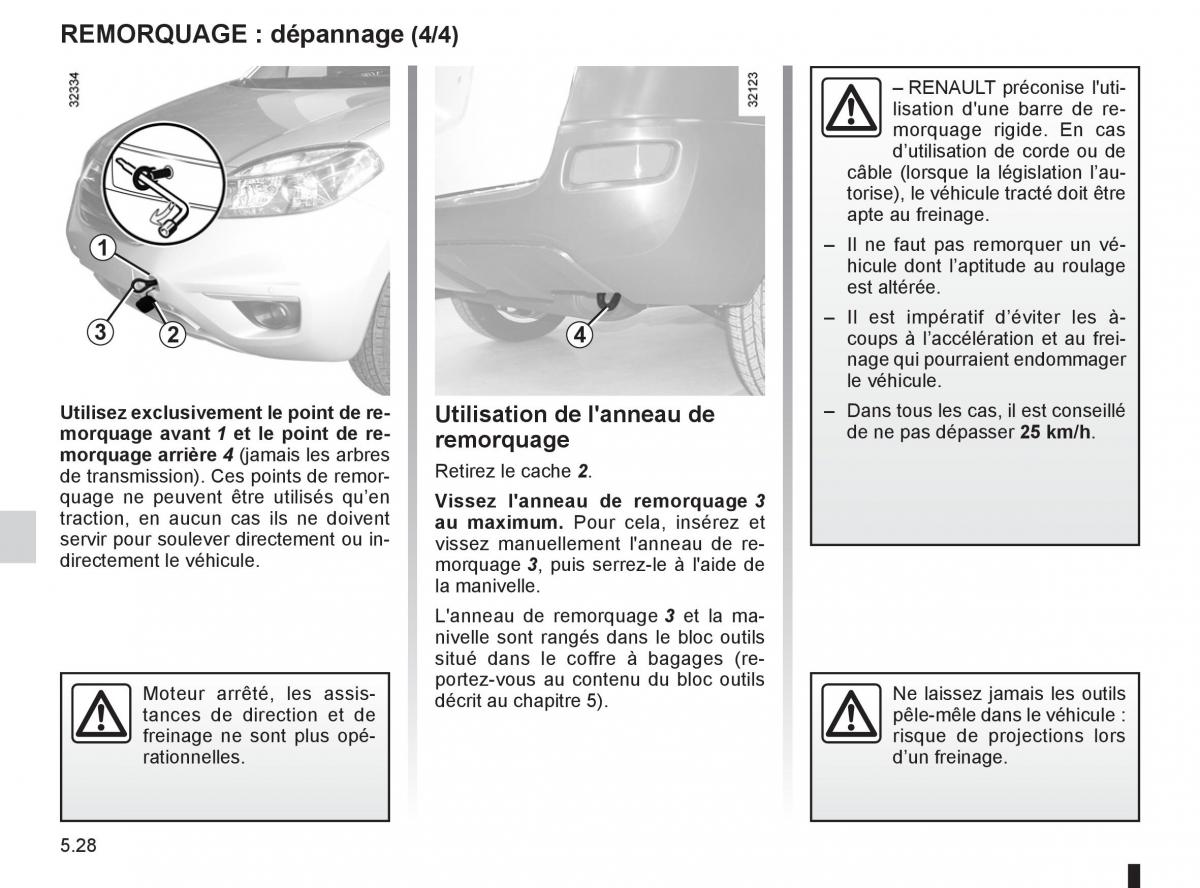 Renault Koleos manuel du proprietaire / page 202