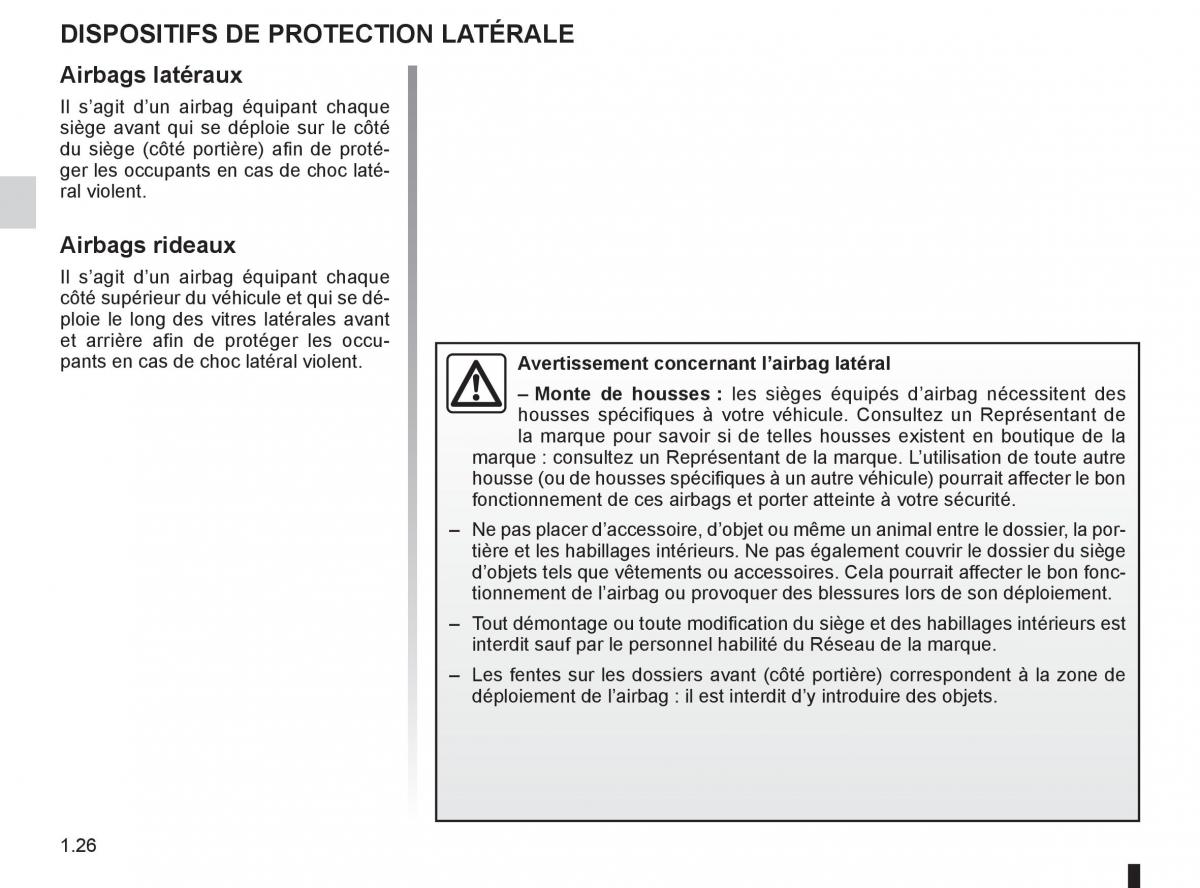 Renault Koleos manuel du proprietaire / page 32