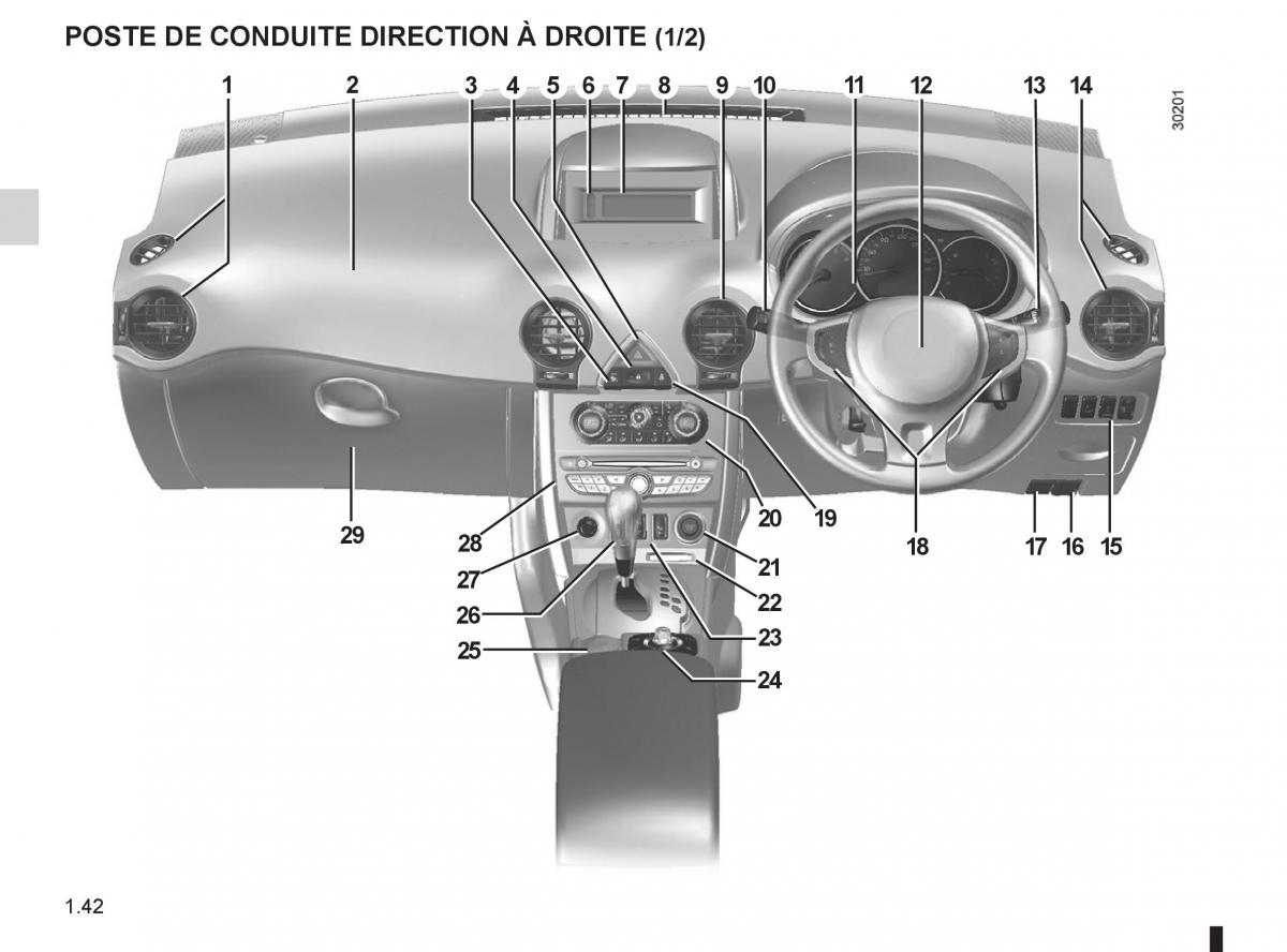 Renault Koleos manuel du proprietaire / page 48