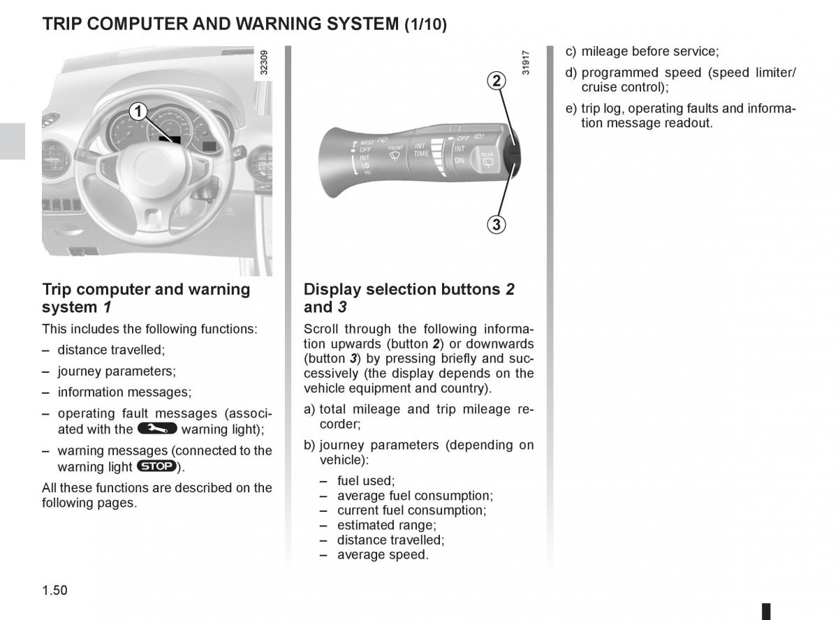 Renault Koleos owners manual / page 56