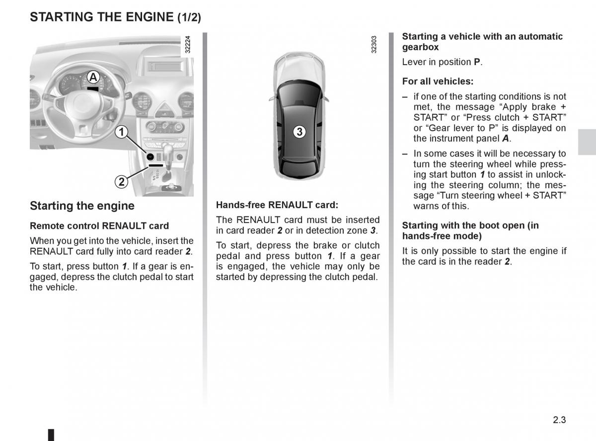 Renault Koleos owners manual / page 81