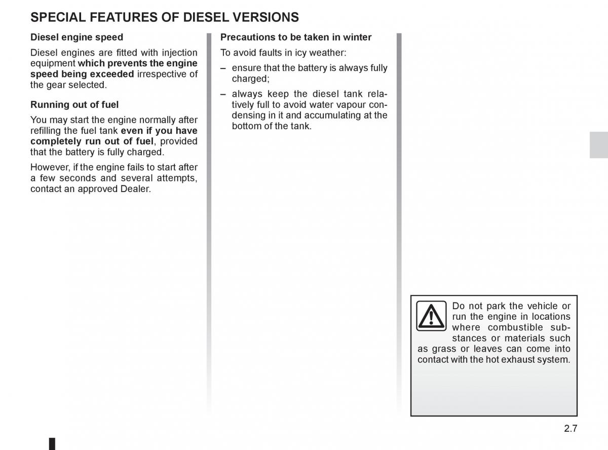 Renault Koleos owners manual / page 85