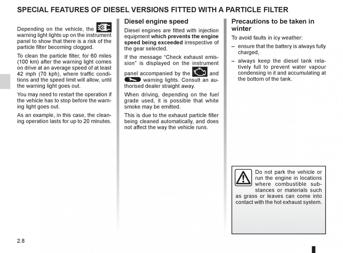 Renault Koleos owners manual / page 86