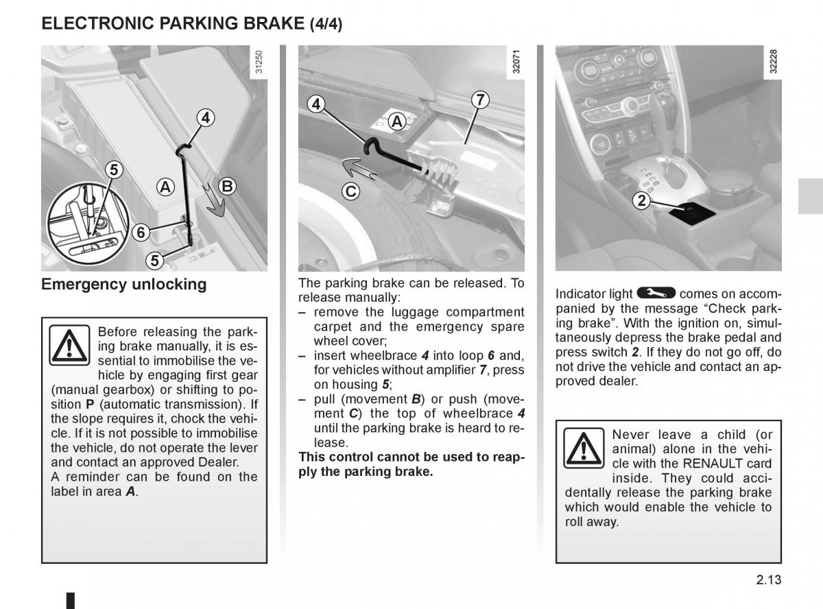 Renault Koleos owners manual / page 91