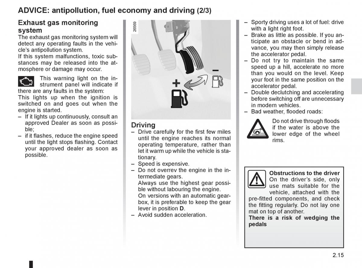 Renault Koleos owners manual / page 93