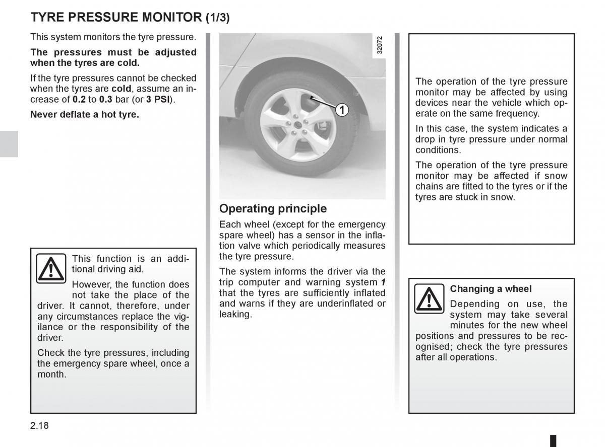 Renault Koleos owners manual / page 96