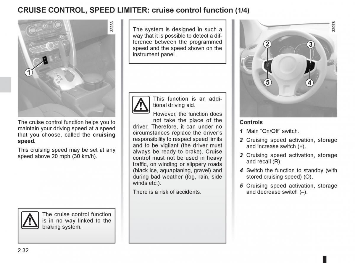 Renault Koleos owners manual / page 110