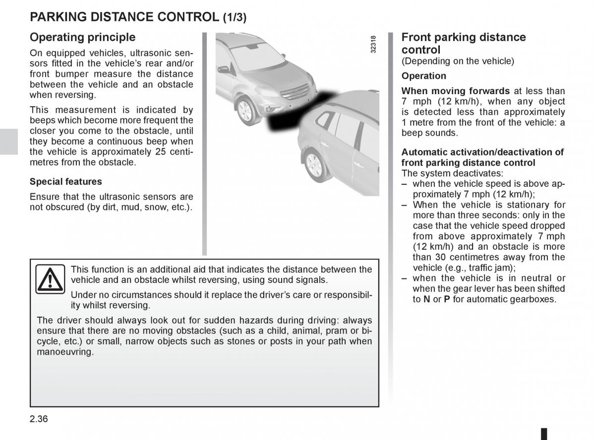 Renault Koleos owners manual / page 114