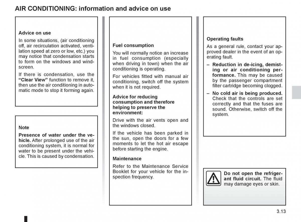 Renault Koleos owners manual / page 133