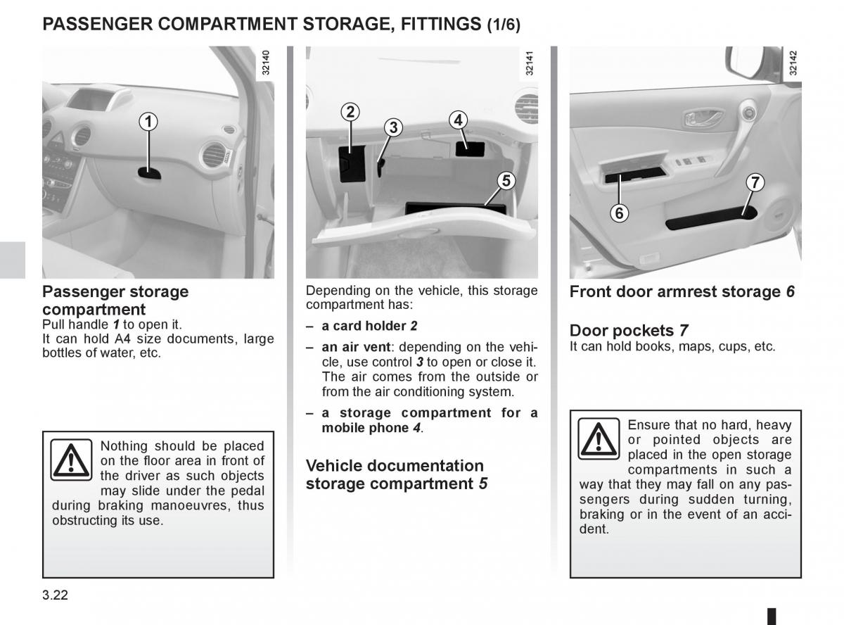 Renault Koleos owners manual / page 142