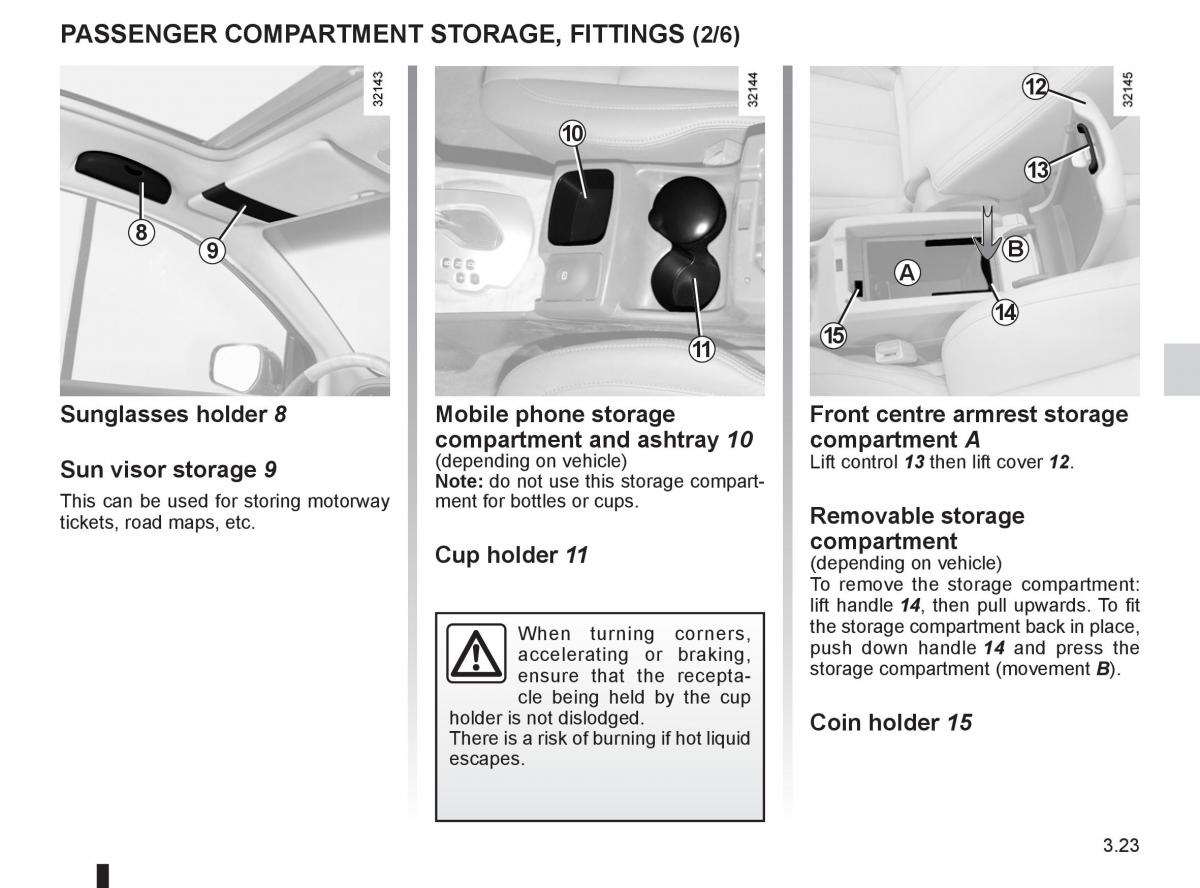 Renault Koleos owners manual / page 143