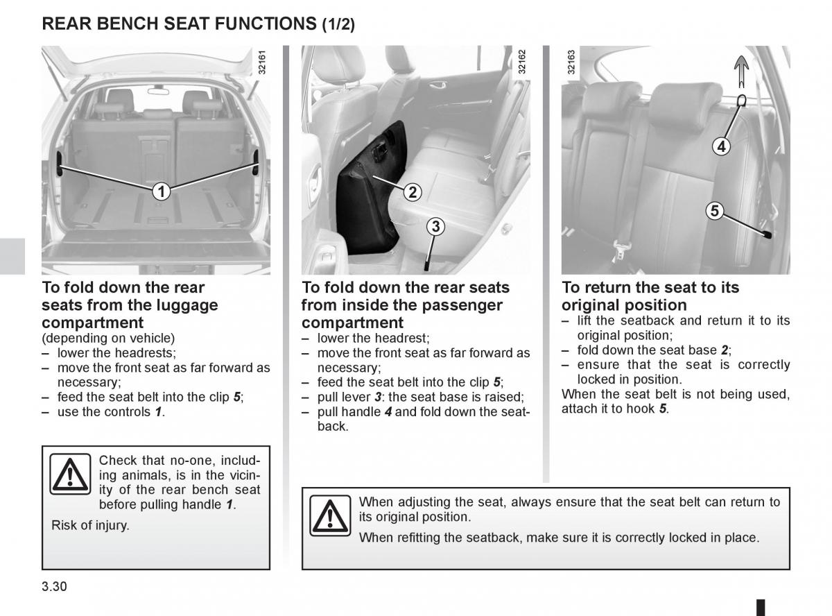 Renault Koleos owners manual / page 150