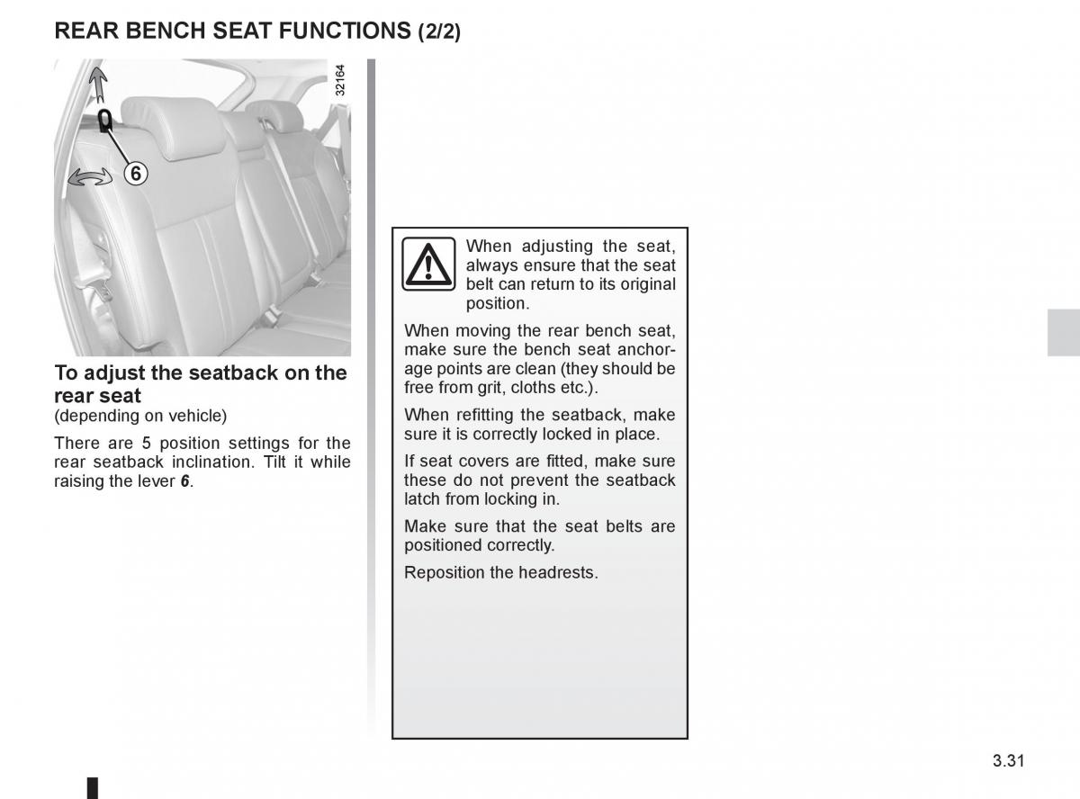 Renault Koleos owners manual / page 151