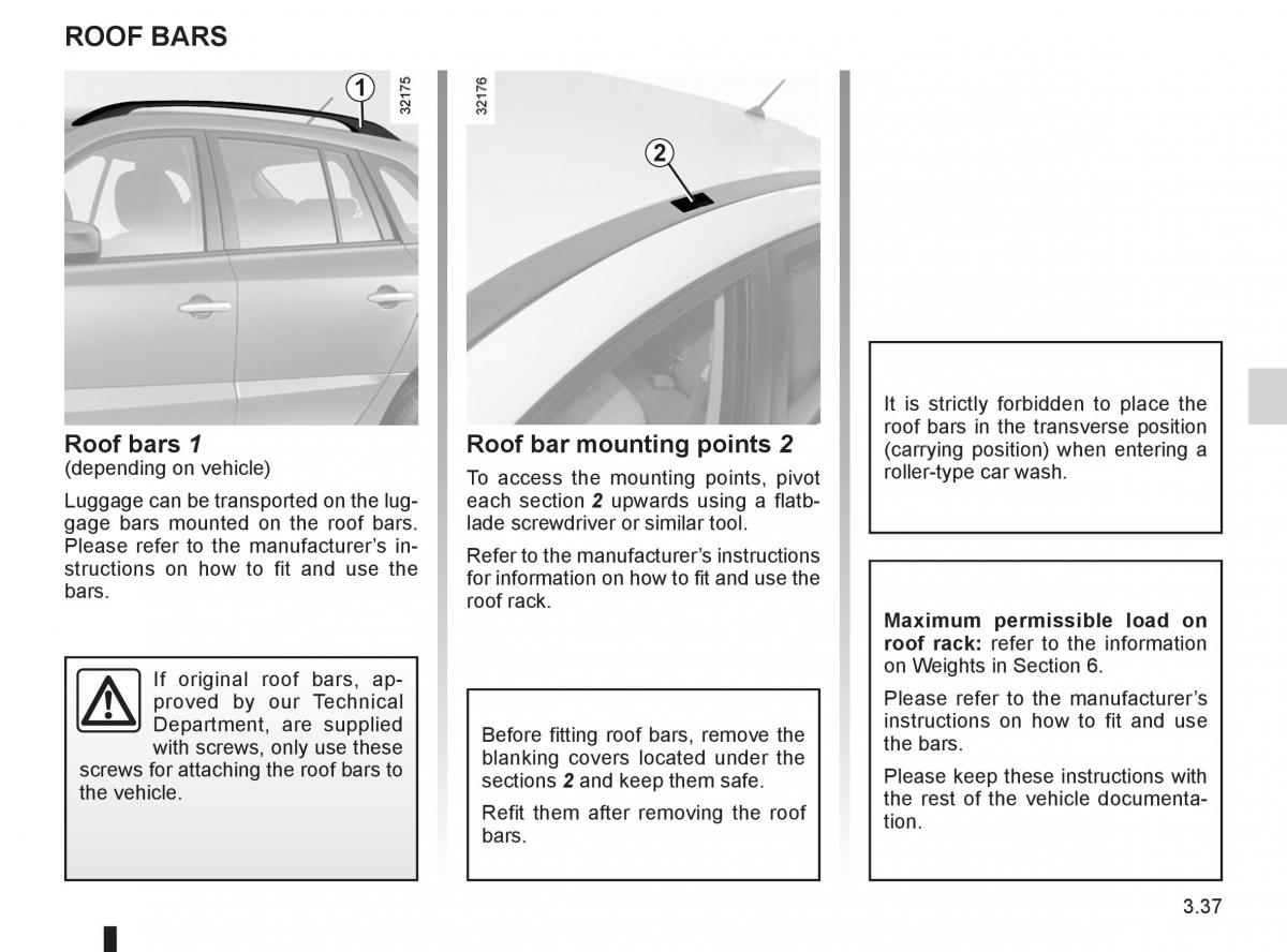 Renault Koleos owners manual / page 157