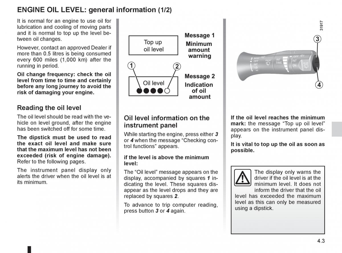 Renault Koleos owners manual / page 161