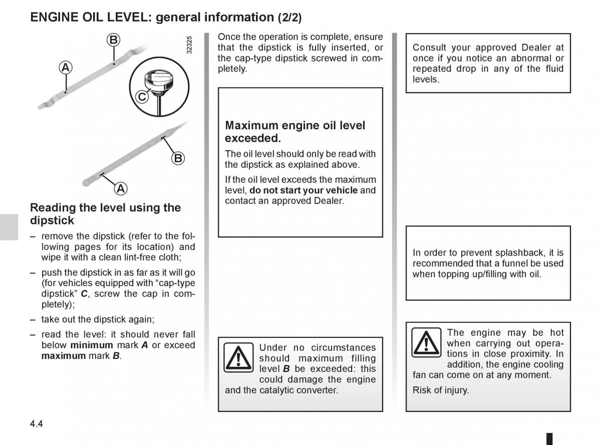 Renault Koleos owners manual / page 162