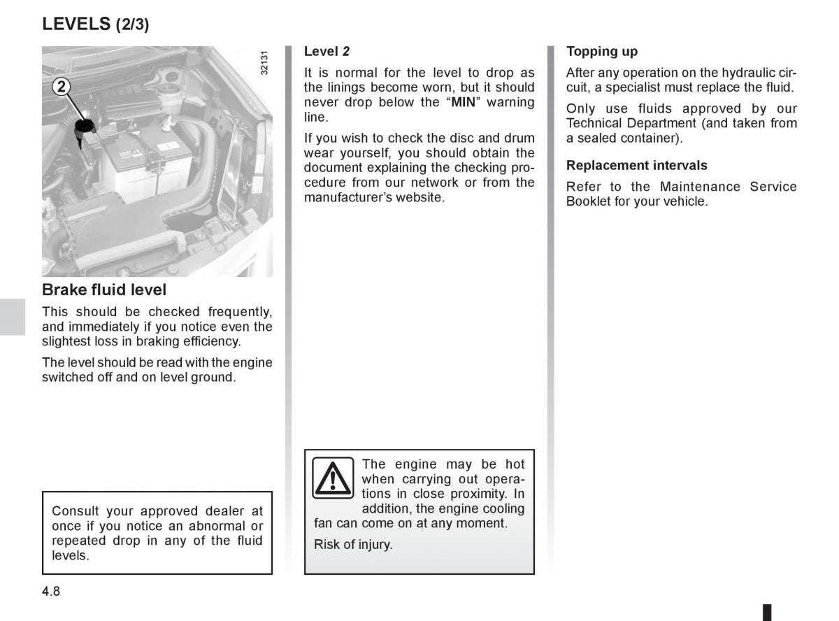 Renault Koleos owners manual / page 166