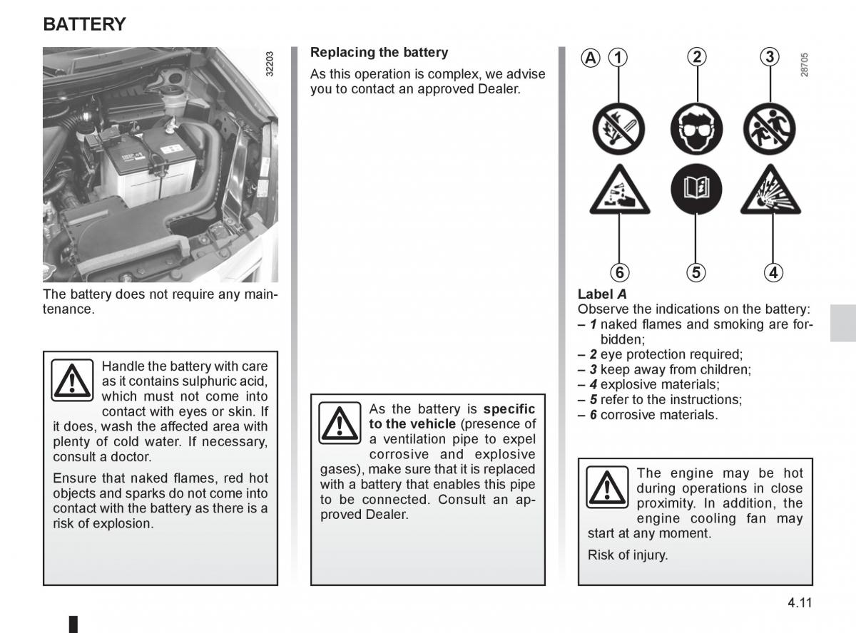 Renault Koleos owners manual / page 169