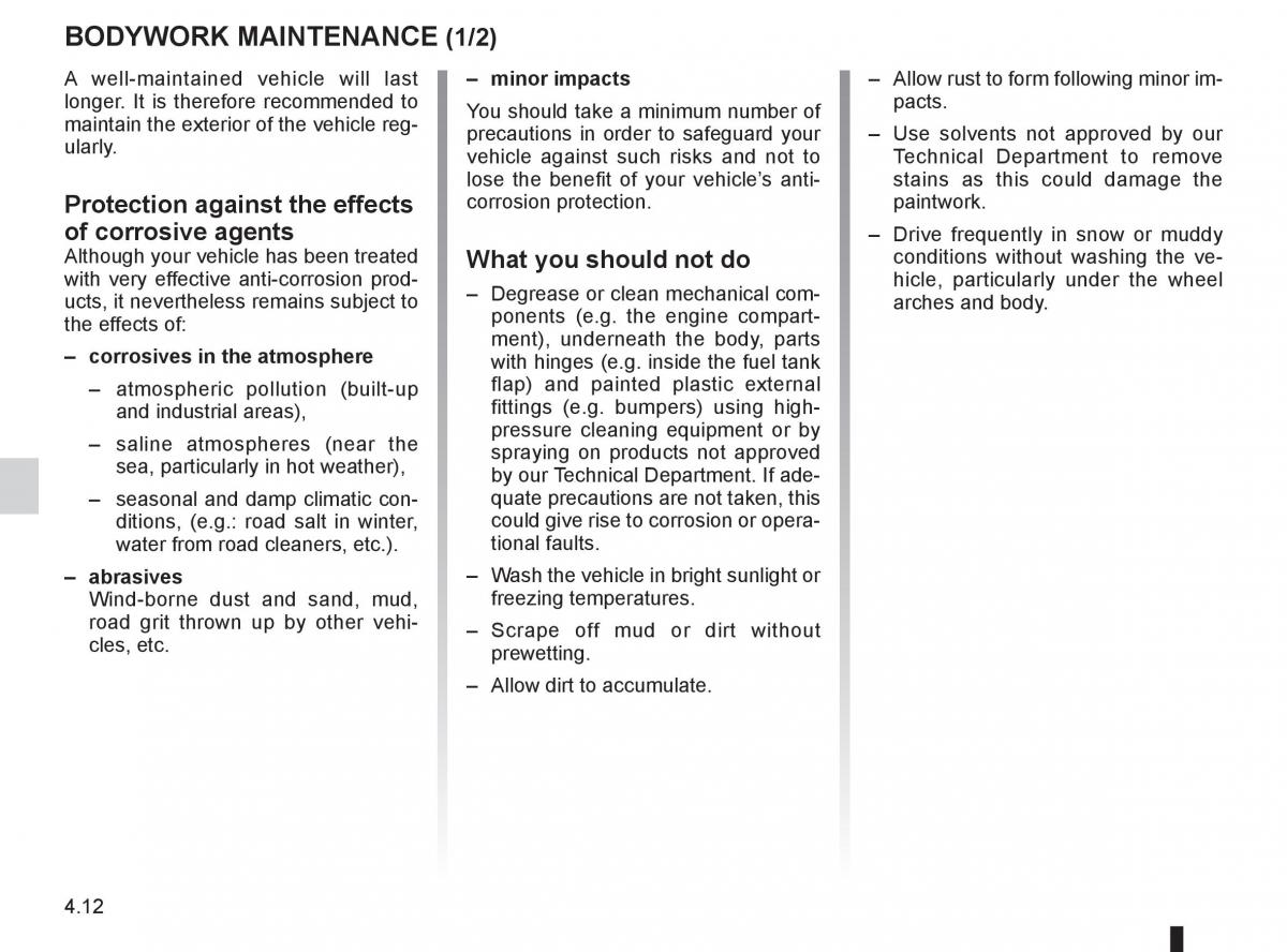 Renault Koleos owners manual / page 170