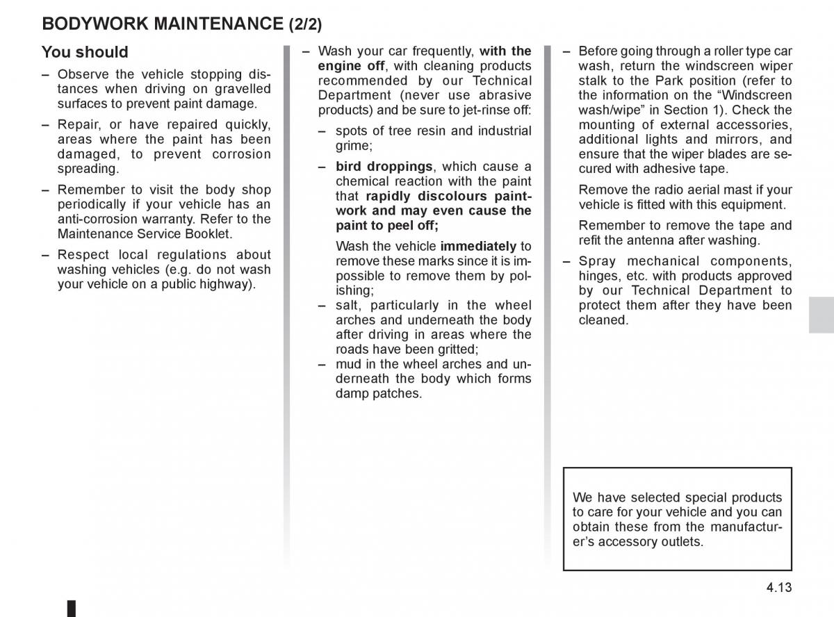 Renault Koleos owners manual / page 171