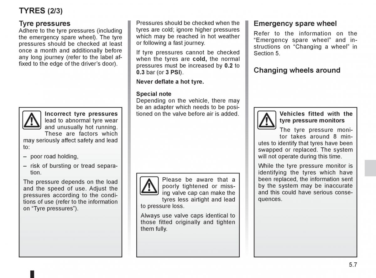 Renault Koleos owners manual / page 181