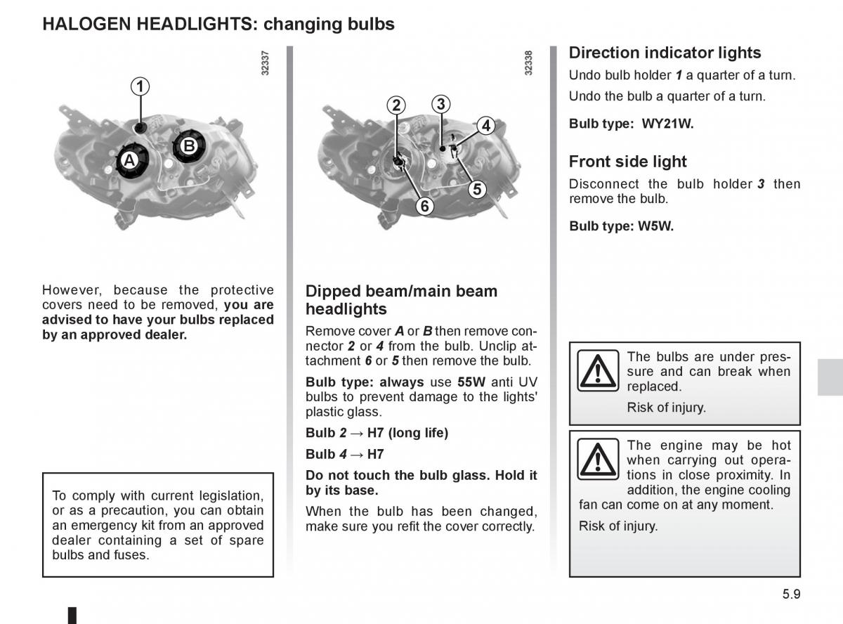 Renault Koleos owners manual / page 183