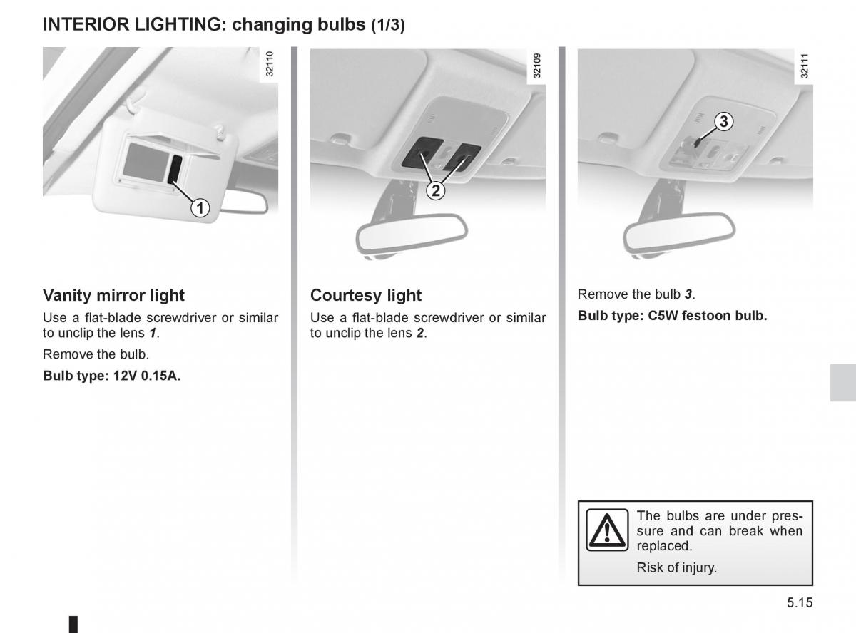 Renault Koleos owners manual / page 189