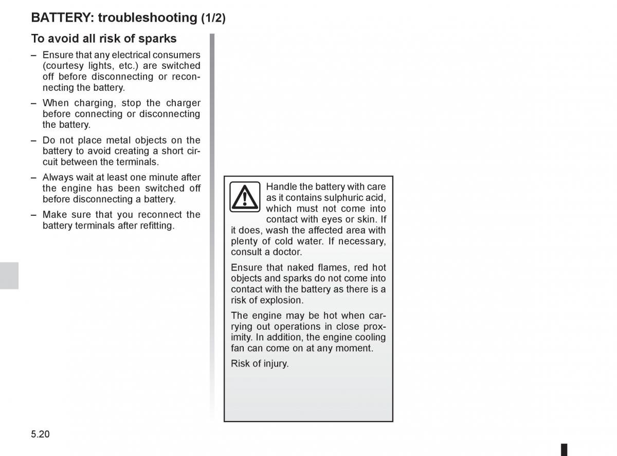 Renault Koleos owners manual / page 194