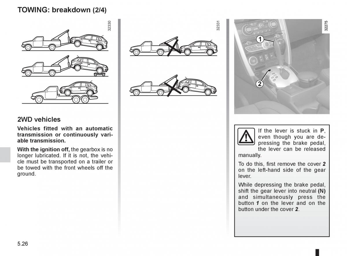 Renault Koleos owners manual / page 200