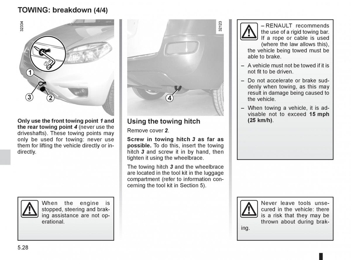 Renault Koleos owners manual / page 202