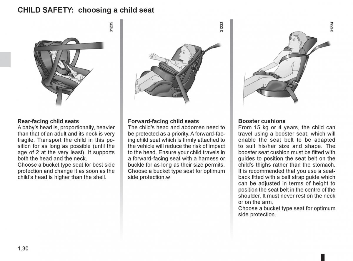 Renault Koleos owners manual / page 36