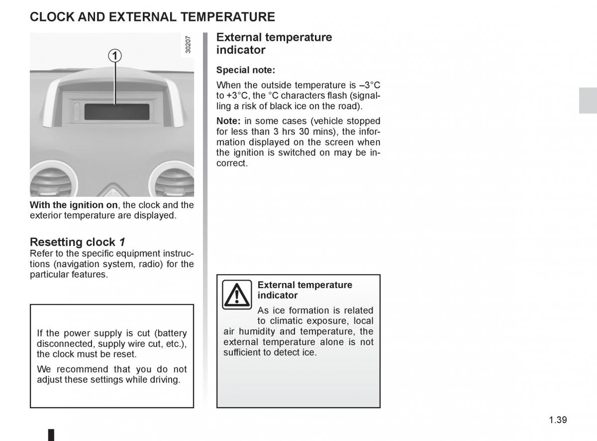 Renault Koleos owners manual / page 45