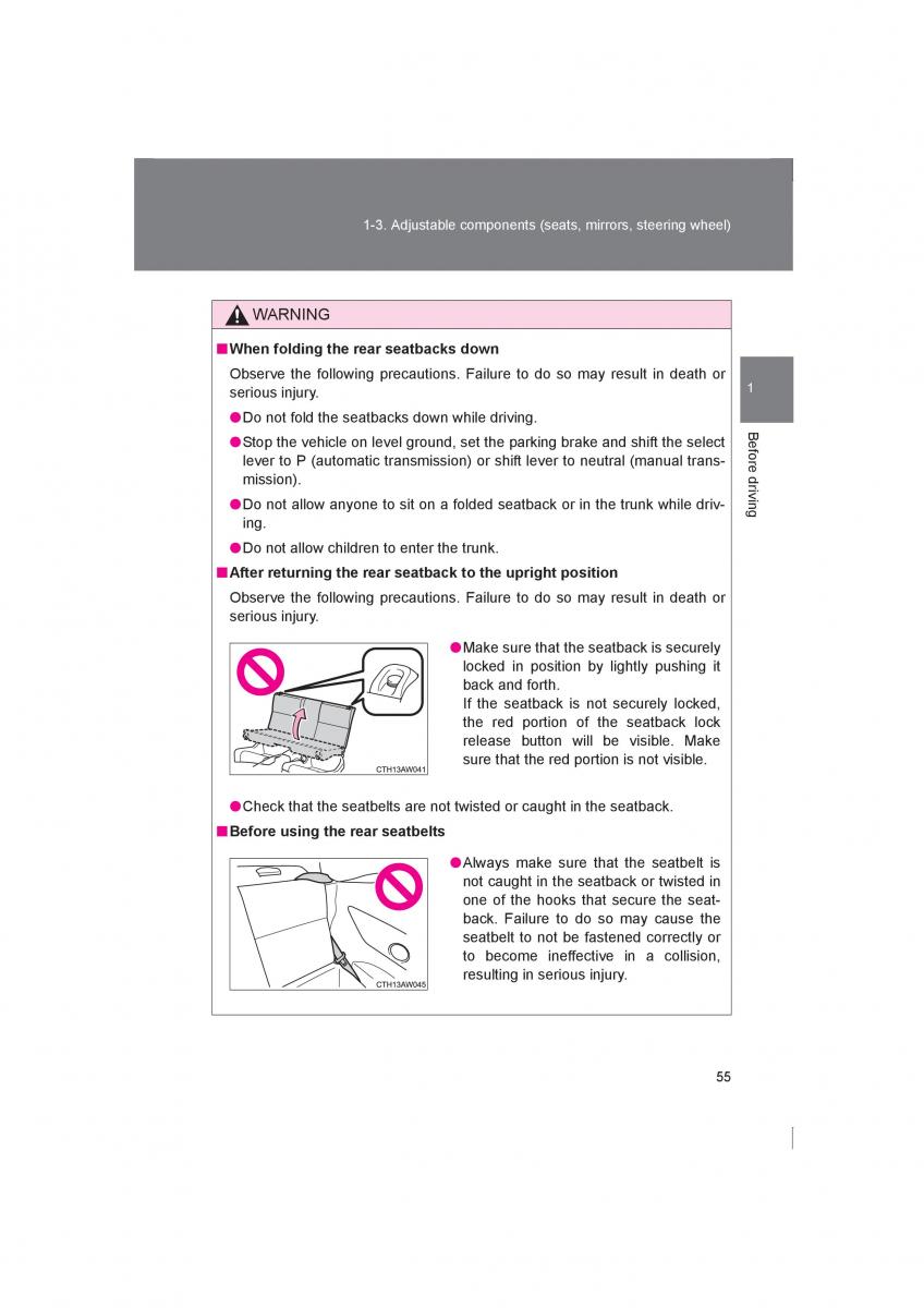 manual  Subaru BRZ owners manual / page 55