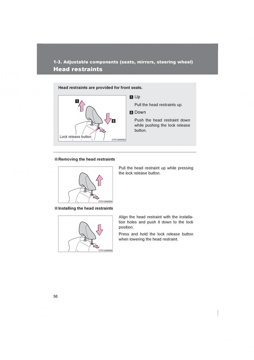 Subaru BRZ owners manual / page 56