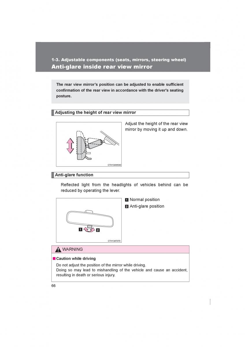 manual  Subaru BRZ owners manual / page 66