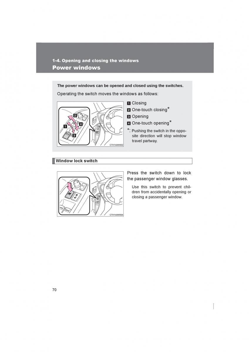 Subaru BRZ owners manual / page 70