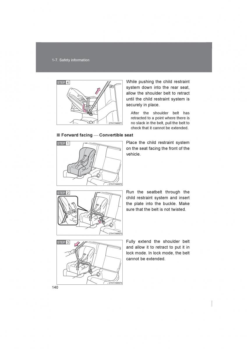 Subaru BRZ owners manual / page 140