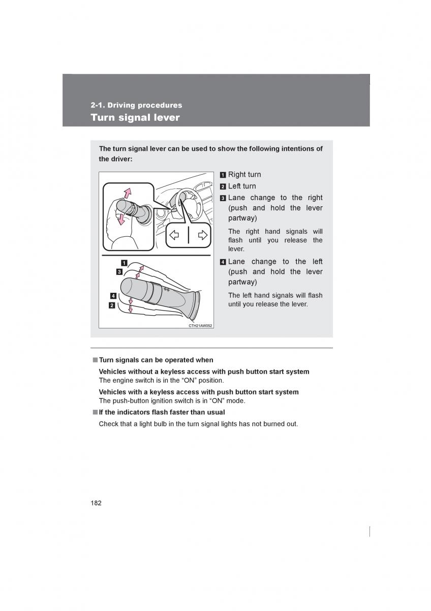 manual  Subaru BRZ owners manual / page 182