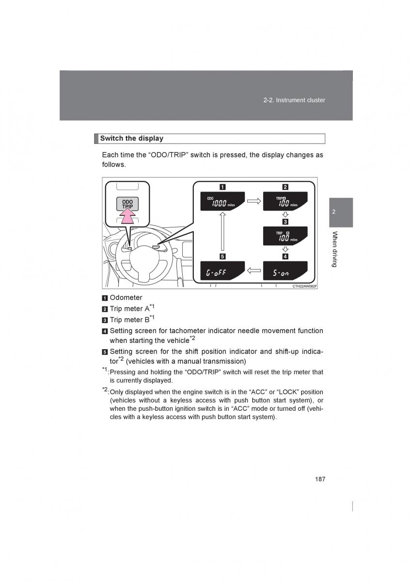 Subaru BRZ owners manual / page 187